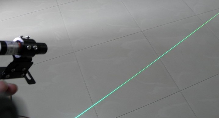 532nm 50mW 80mw 녹색 레이저 모듈 Line (Laser Head) Super long green line